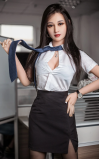 Aya, a secretaria quente • SiliconGirls