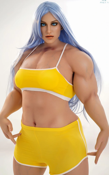 Kálica, sua namorada grande e musculosa • SiliconGirls
