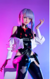 Cyberpunk Lucy, pronta para entrar em ação • SiliconGirls
