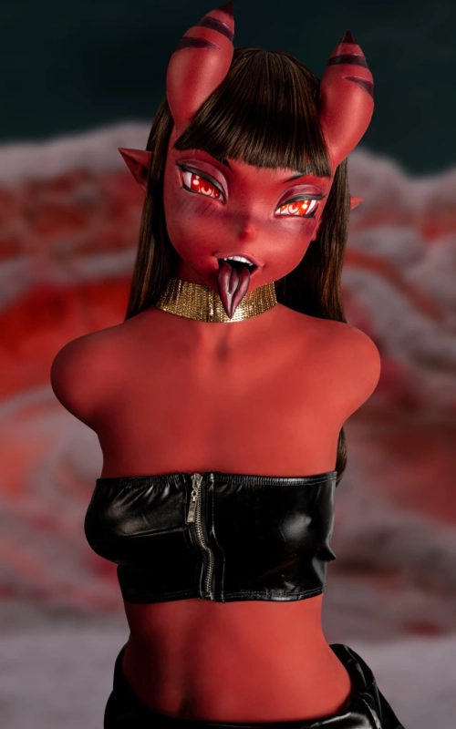Torso Meru infernal, tu súcubo hambrienta • SiliconGirls