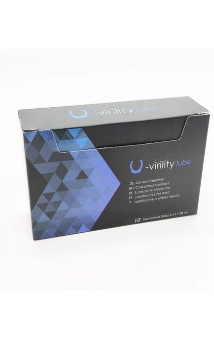 Virility+ Lubricante íntimo de efecto frío POTENCIA LA VIRILIDAD Y MEJORA EL ESPERMA • SiliconGirls