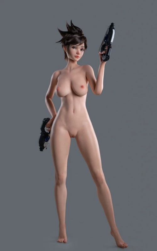 Muñeca Realista Tracer, ¡JUSTO A TIEMPO! Overwatch • SiliconGirls