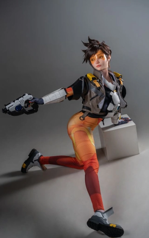 Muñeca Realista Tracer, ¡JUSTO A TIEMPO! Overwatch • SiliconGirls
