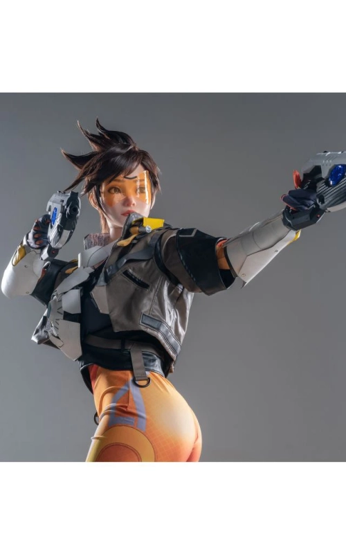 Muñeca Realista Tracer, ¡JUSTO A TIEMPO! Overwatch • SiliconGirls
