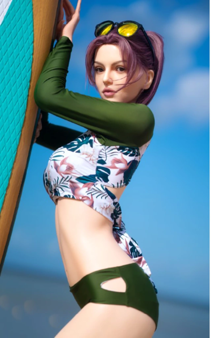 Madine, amante de las olas • SiliconGirls