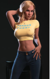 Esther, sensual e ARDENTE • SiliconGirls