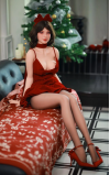 Lia navideña, una belleza muy esbelta • SiliconGirls