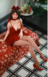 Lia navideña, una belleza muy esbelta • SiliconGirls