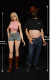 Rhea, una vaquera sexy y lujuriosa • SiliconGirls