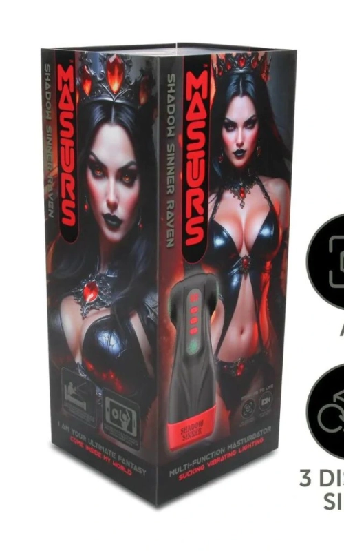 Masturbador Shadow Sinner Raven • SiliconGirls