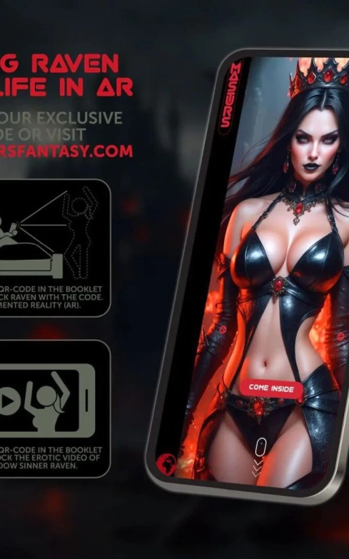 Masturbador Shadow Sinner Raven • SiliconGirls