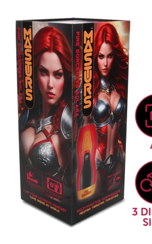Masturbador Fire Sorceress Solara • SiliconGirls