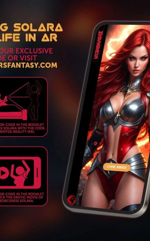 Masturbador Fire Sorceress Solara • SiliconGirls