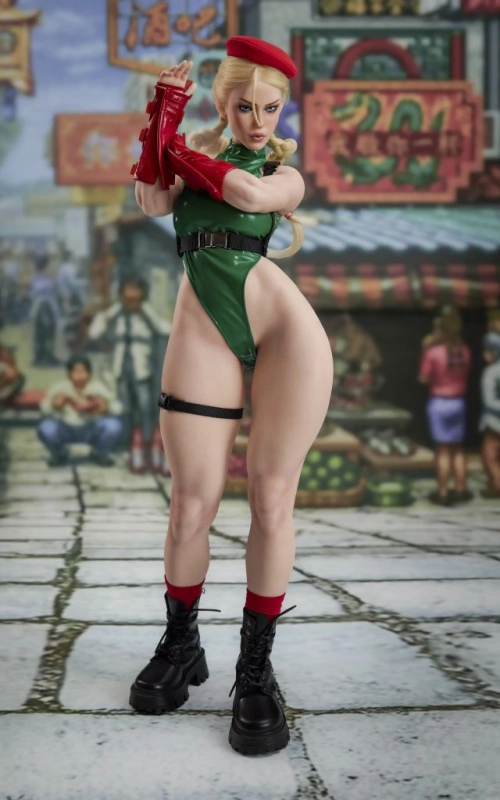 Cammy, coxas de aço • SiliconGirls