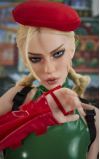Cammy, coxas de aço • SiliconGirls