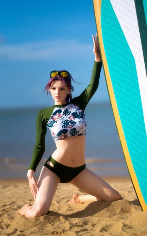 Madine, amante das ondas • SiliconGirls