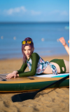 Madine, amante das ondas • SiliconGirls