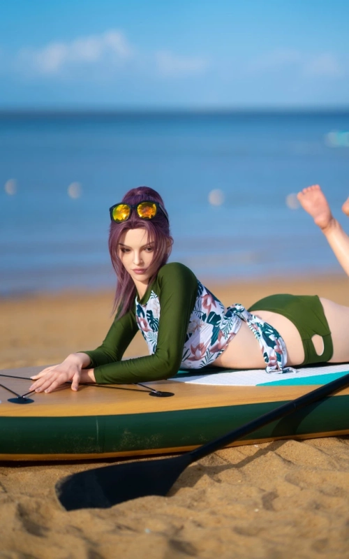 Madine, amante das ondas • SiliconGirls