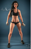 Calipso, a sua garota fitness ideal • SiliconGirls