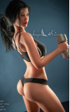 Calipso, a sua garota fitness ideal • SiliconGirls