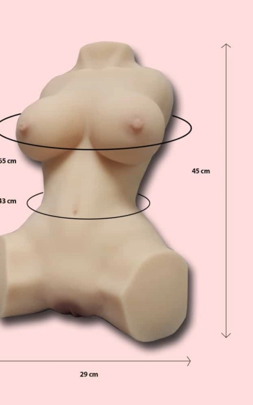 Busto realista SG12, todo placer • SiliconGirls