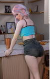 Cloe, ansiosa por se conhecerem intimamente • SiliconGirls