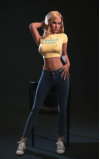 Esther, sensual e ARDENTE • SiliconGirls