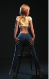 Esther, sensual e ARDENTE • SiliconGirls
