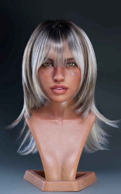 Cabeza RealLady con IA • SiliconGirls