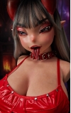Torso Meru, la diablesa ardiente • SiliconGirls