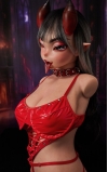 Torso Meru, la diablesa ardiente • SiliconGirls