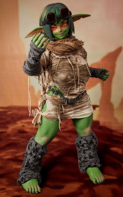 Barza la exploradora goblin