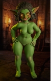 Kaela, a tua goblin ardente das masmorras • SiliconGirls