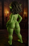 Kaela, a tua goblin ardente das masmorras • SiliconGirls