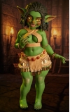 Kaela, a tua goblin ardente das masmorras • SiliconGirls