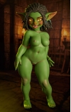 Kaela, a tua goblin ardente das masmorras • SiliconGirls