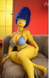 Marge Simpson, una fantasía amarilla • SiliconGirls