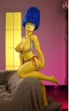 Marge Simpson, una fantasía amarilla • SiliconGirls