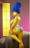 Marge Simpson, una fantasía amarilla • SiliconGirls