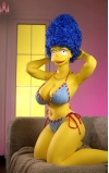 Marge Simpson, una fantasía amarilla • SiliconGirls