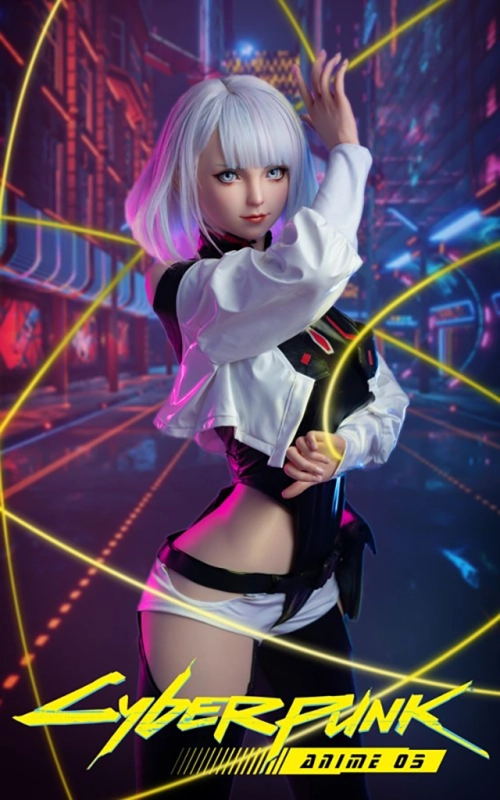 Cyberpunk Lucy, pronta para entrar em ação • SiliconGirls