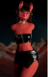 Torso Meru infernal, tu súcubo hambrienta • SiliconGirls