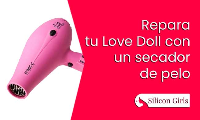 Reparar tu sex doll con secador: calor controlado