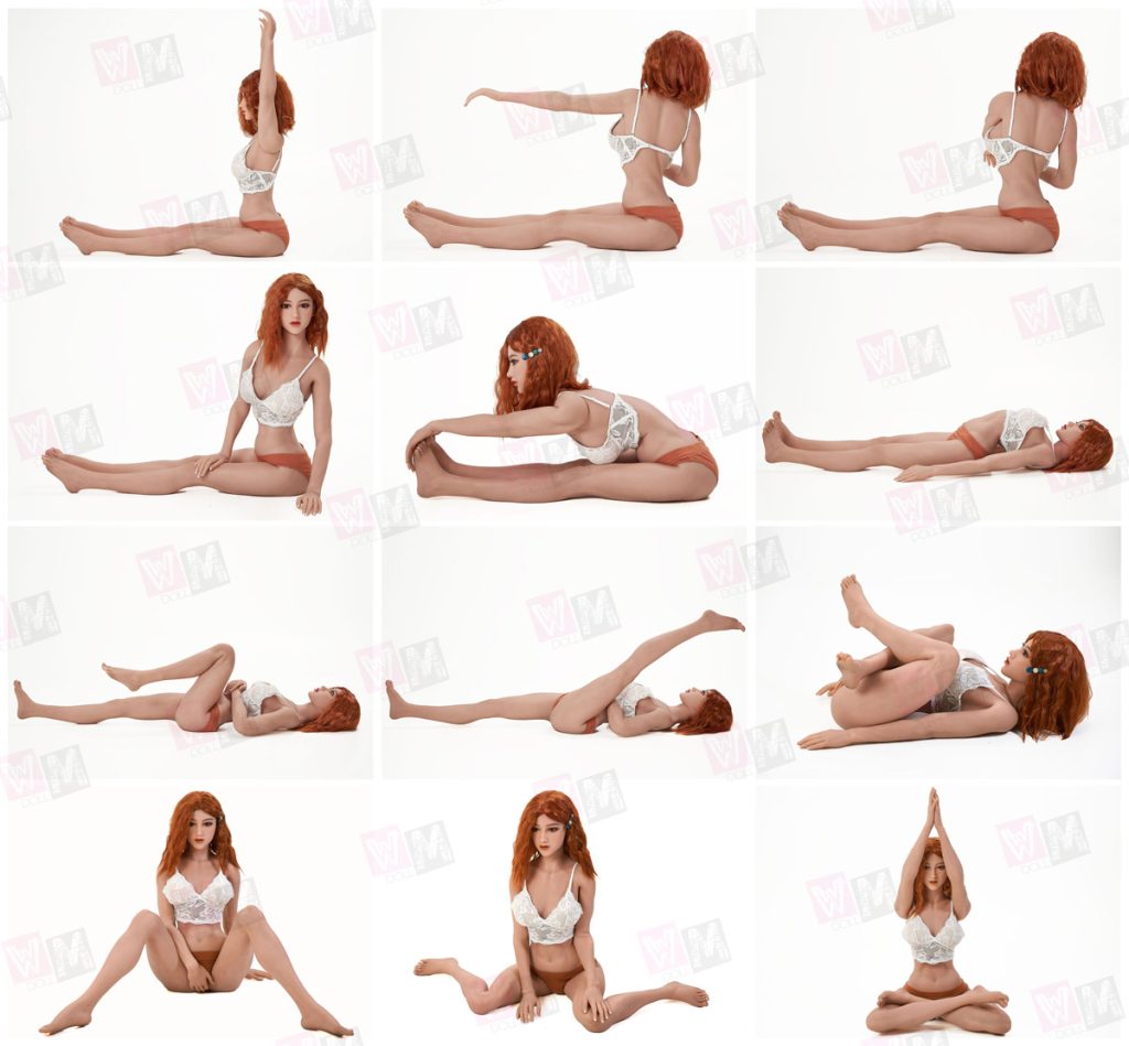 ¿Cómo son las muñecas sexuales? 28 muneca realista articulada wmdoll