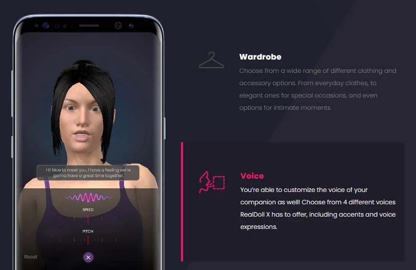 Descubre la muñeca sexual Harmony de RealDollX 30 harmony app 4