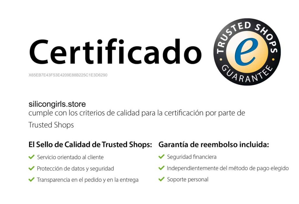 certificado trusted shops silicon girls