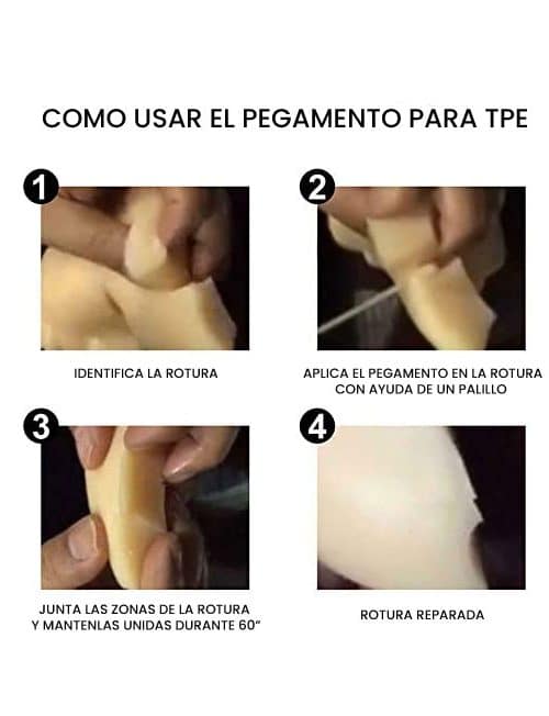 como usar el pegamento tpe silicongirls