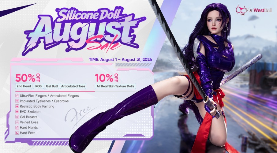 promo funwestdoll silicona ago26
