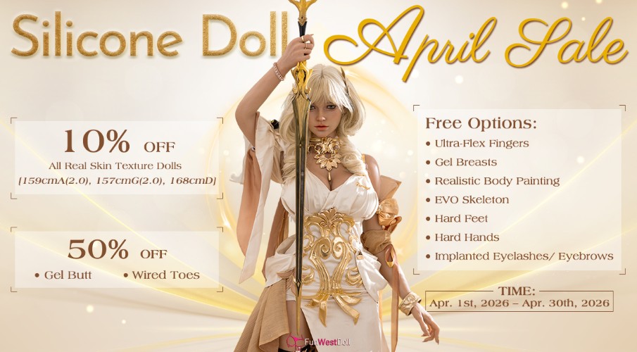 promo funwestdoll silicone abr26