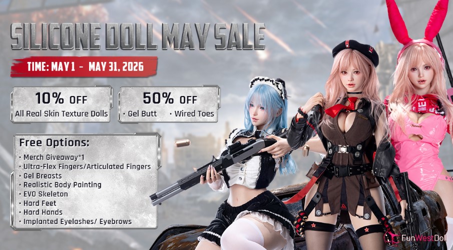 promo funwestdoll silicone may26